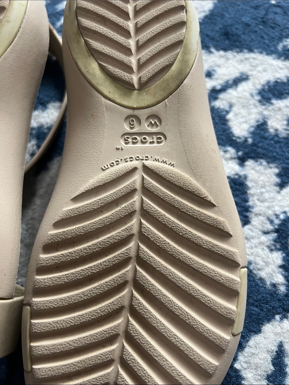 CROCS Women’s Slingback Sandal in Light Beige - Picture 4 of 4